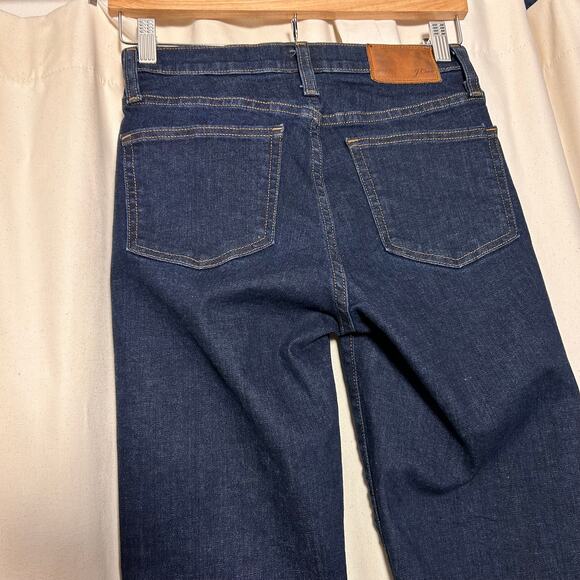 J. Crew 9" High Rise Toothpick Jeans Blue Dark Wash Denim Womens 26 - Picture 6 of 16